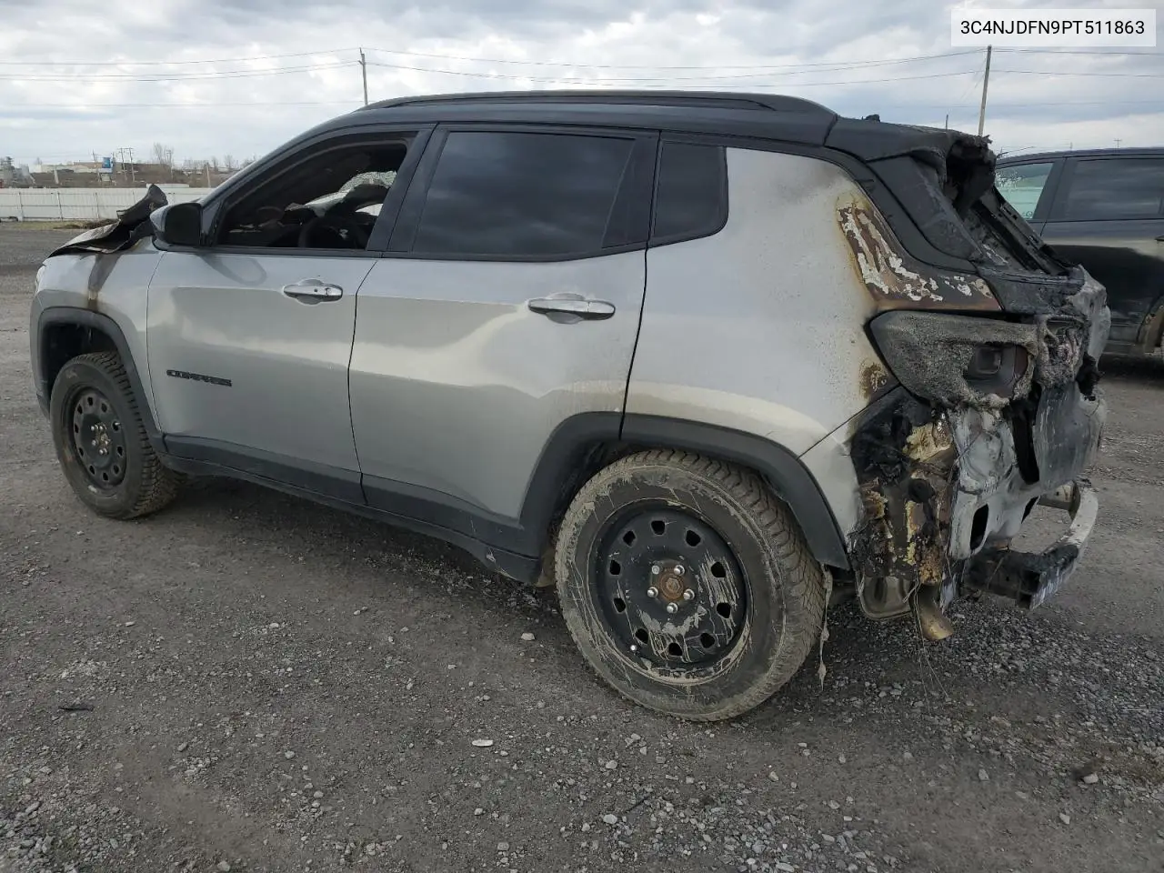 2023 Jeep Compass Latitude Lux VIN: 3C4NJDFN9PT511863 Lot: 51165675