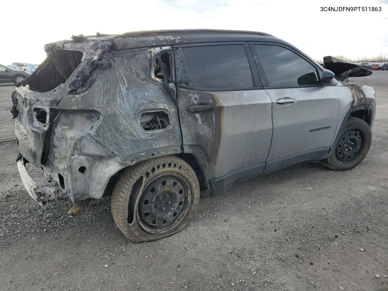 2023 Jeep Compass Latitude Lux VIN: 3C4NJDFN9PT511863 Lot: 51165675