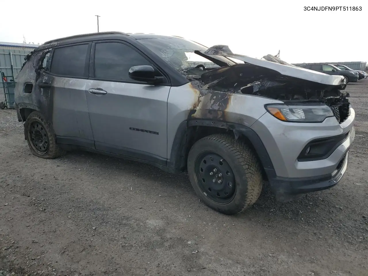 2023 Jeep Compass Latitude Lux VIN: 3C4NJDFN9PT511863 Lot: 51165675