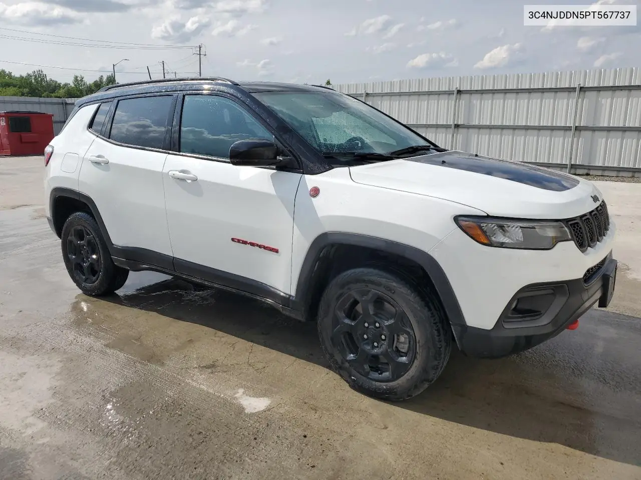 2023 Jeep Compass Trailhawk VIN: 3C4NJDDN5PT567737 Lot: 61824665
