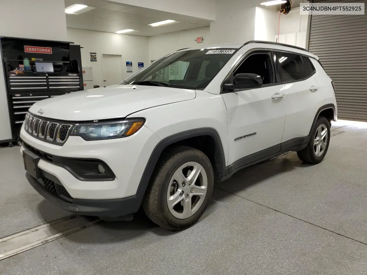 2023 Jeep Compass Latitude VIN: 3C4NJDBN4PT552925 Lot: 62357335