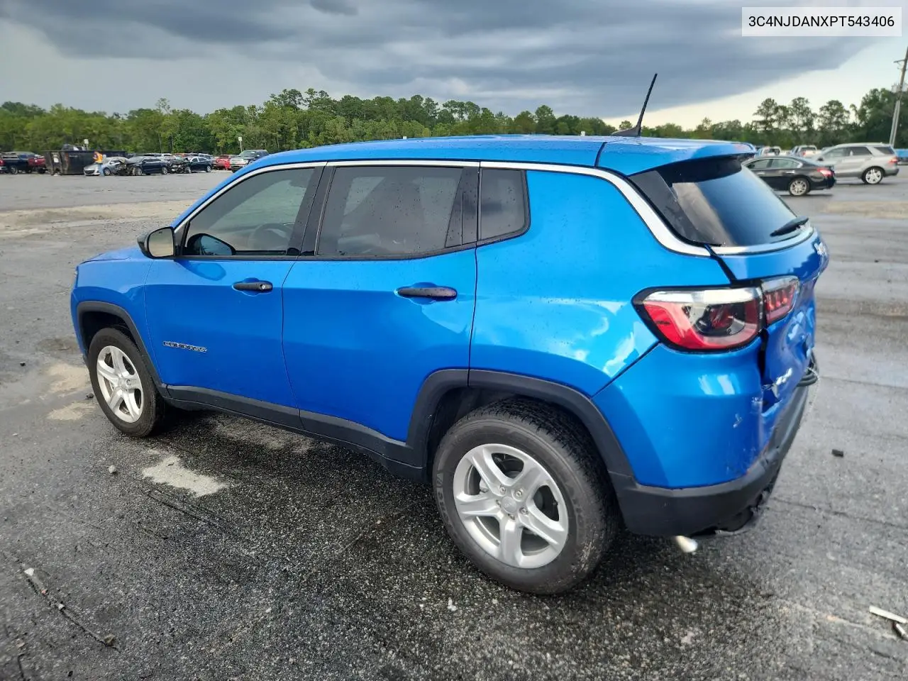 2023 Jeep Compass Sport VIN: 3C4NJDANXPT543406 Lot: 64623915