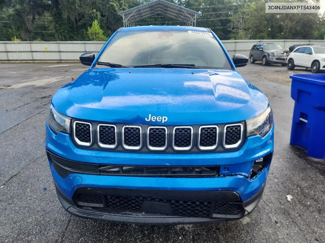 2023 Jeep Compass Sport VIN: 3C4NJDANXPT543406 Lot: 64623915