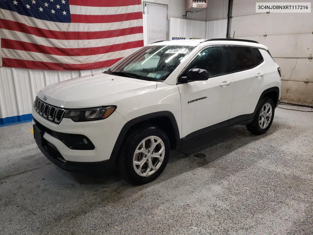 2024 Jeep Compass Latitude VIN: 3C4NJDBNXRT117216 Lot: 54617655