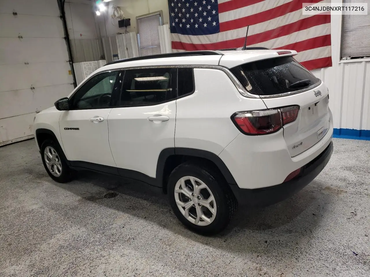 2024 Jeep Compass Latitude VIN: 3C4NJDBNXRT117216 Lot: 54617655