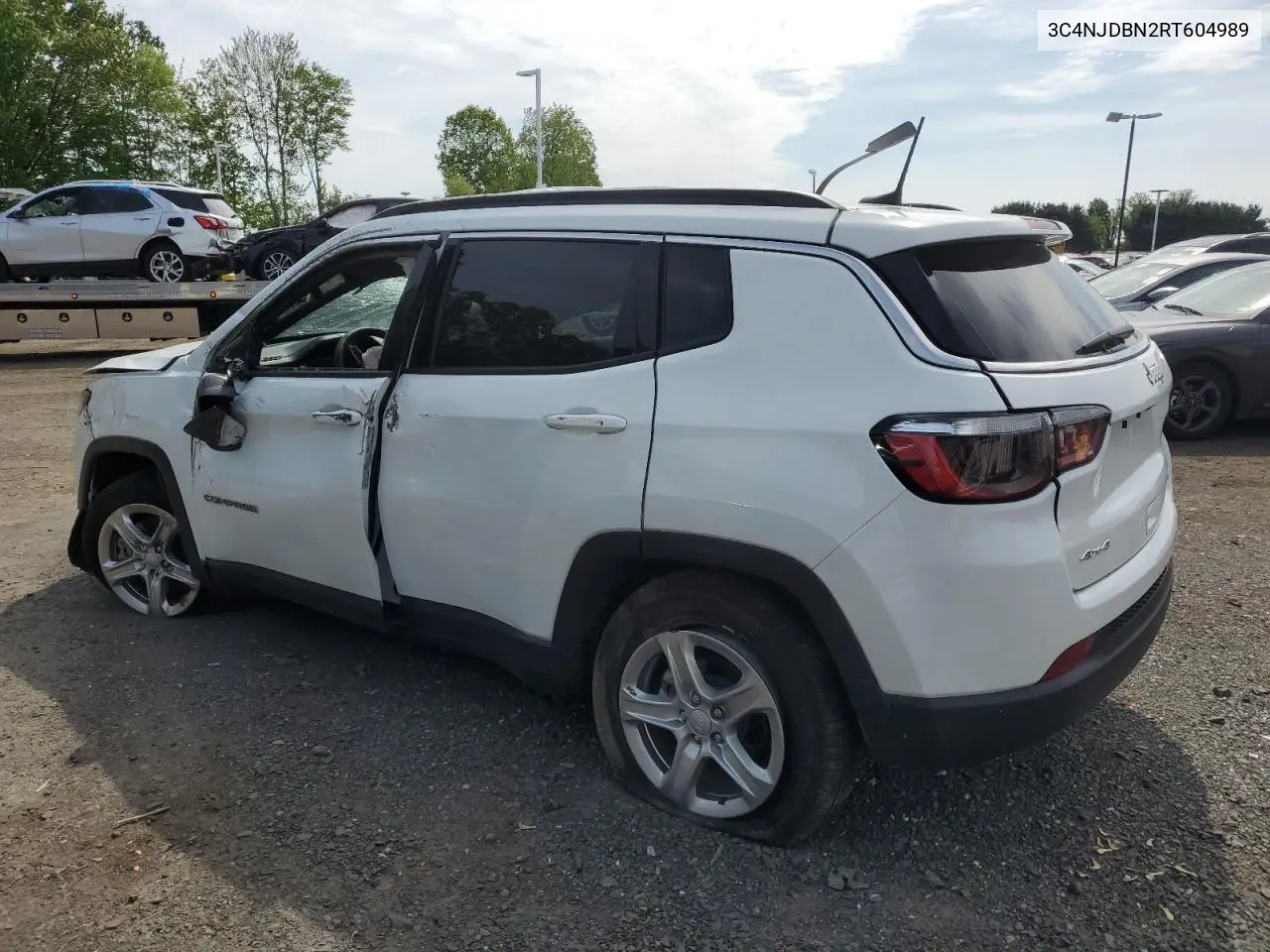 2024 Jeep Compass Latitude VIN: 3C4NJDBN2RT604989 Lot: 56880335