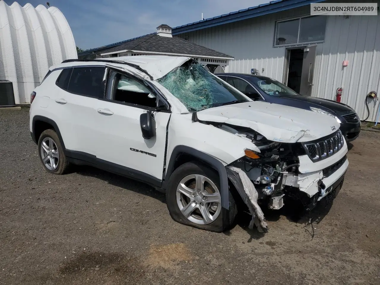 2024 Jeep Compass Latitude VIN: 3C4NJDBN2RT604989 Lot: 56880335