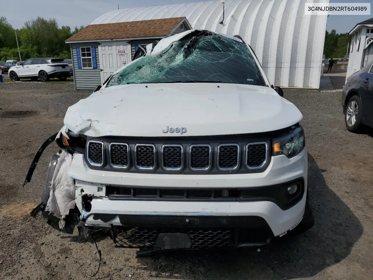 2024 Jeep Compass Latitude VIN: 3C4NJDBN2RT604989 Lot: 56880335