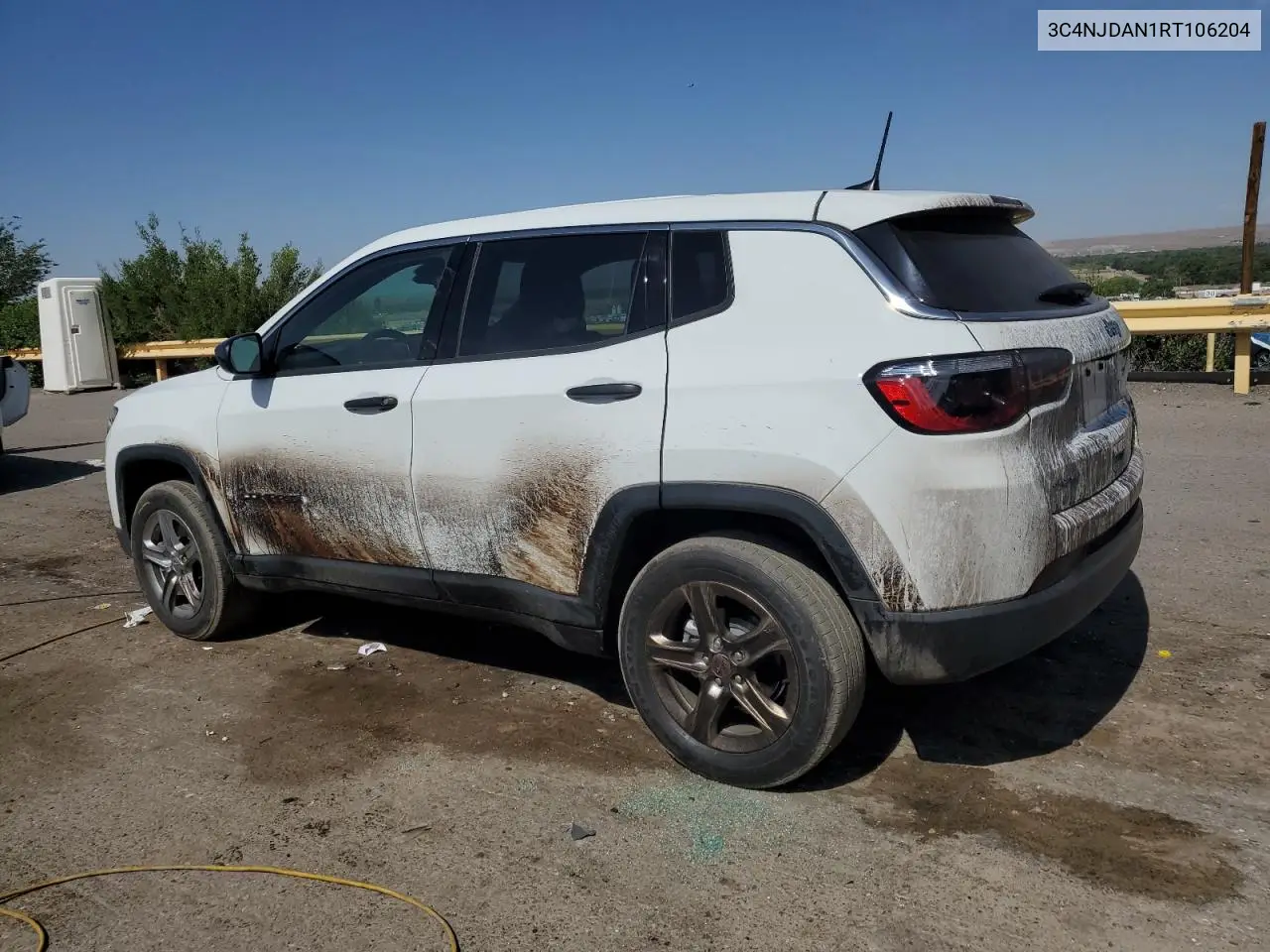 2024 Jeep Compass Sport VIN: 3C4NJDAN1RT106204 Lot: 58442855