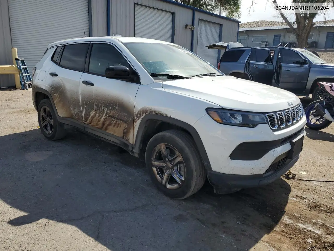 2024 Jeep Compass Sport VIN: 3C4NJDAN1RT106204 Lot: 58442855