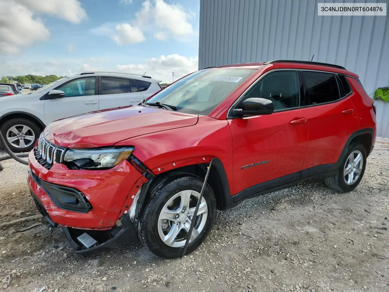 2024 Jeep Compass Latitude VIN: 3C4NJDBN0RT604876 Lot: 60846205