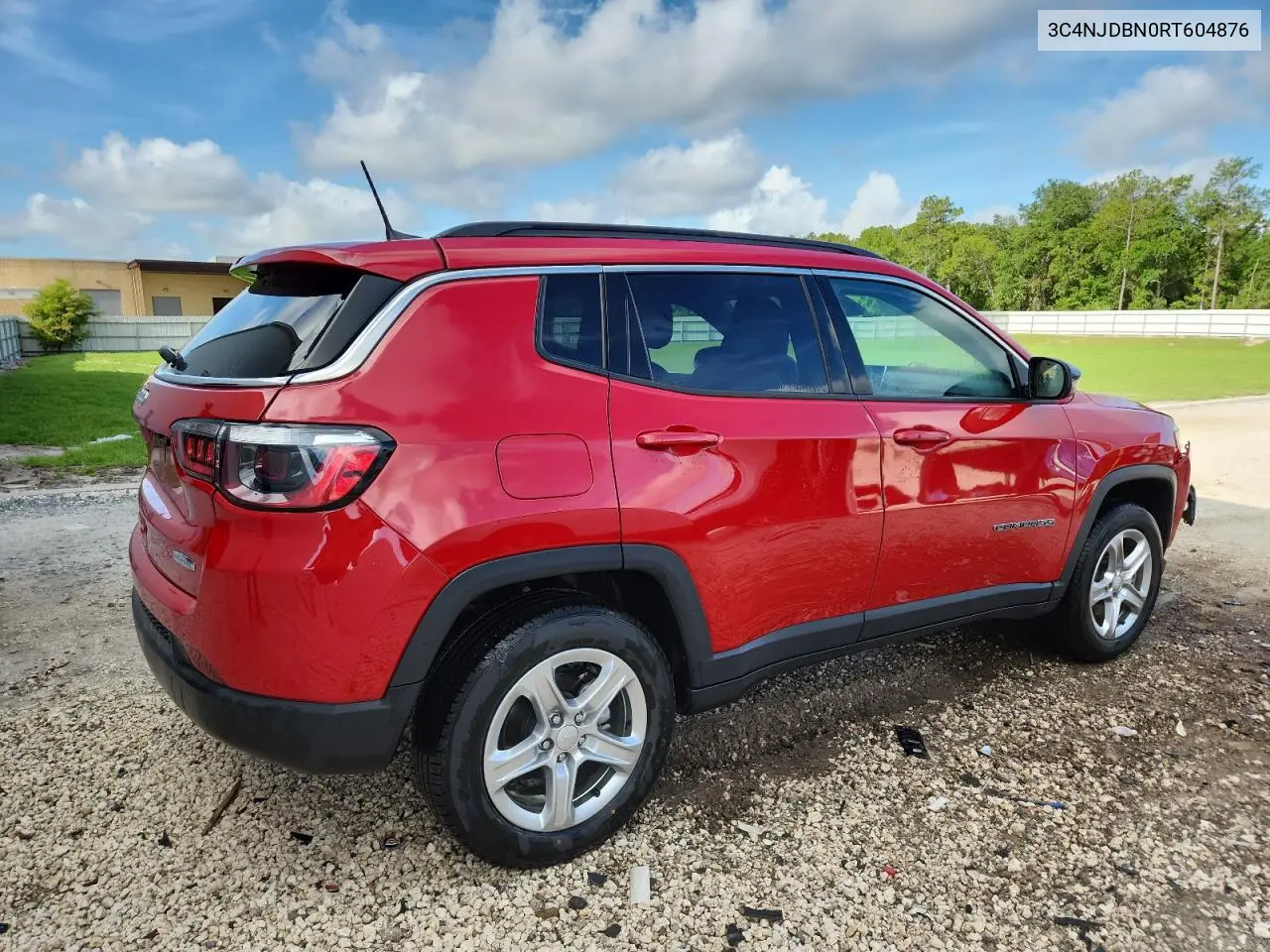 2024 Jeep Compass Latitude VIN: 3C4NJDBN0RT604876 Lot: 60846205