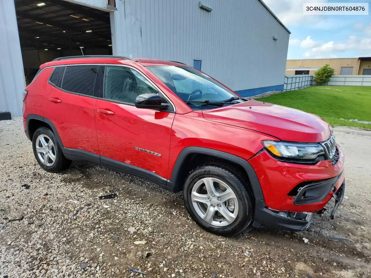 2024 Jeep Compass Latitude VIN: 3C4NJDBN0RT604876 Lot: 60846205