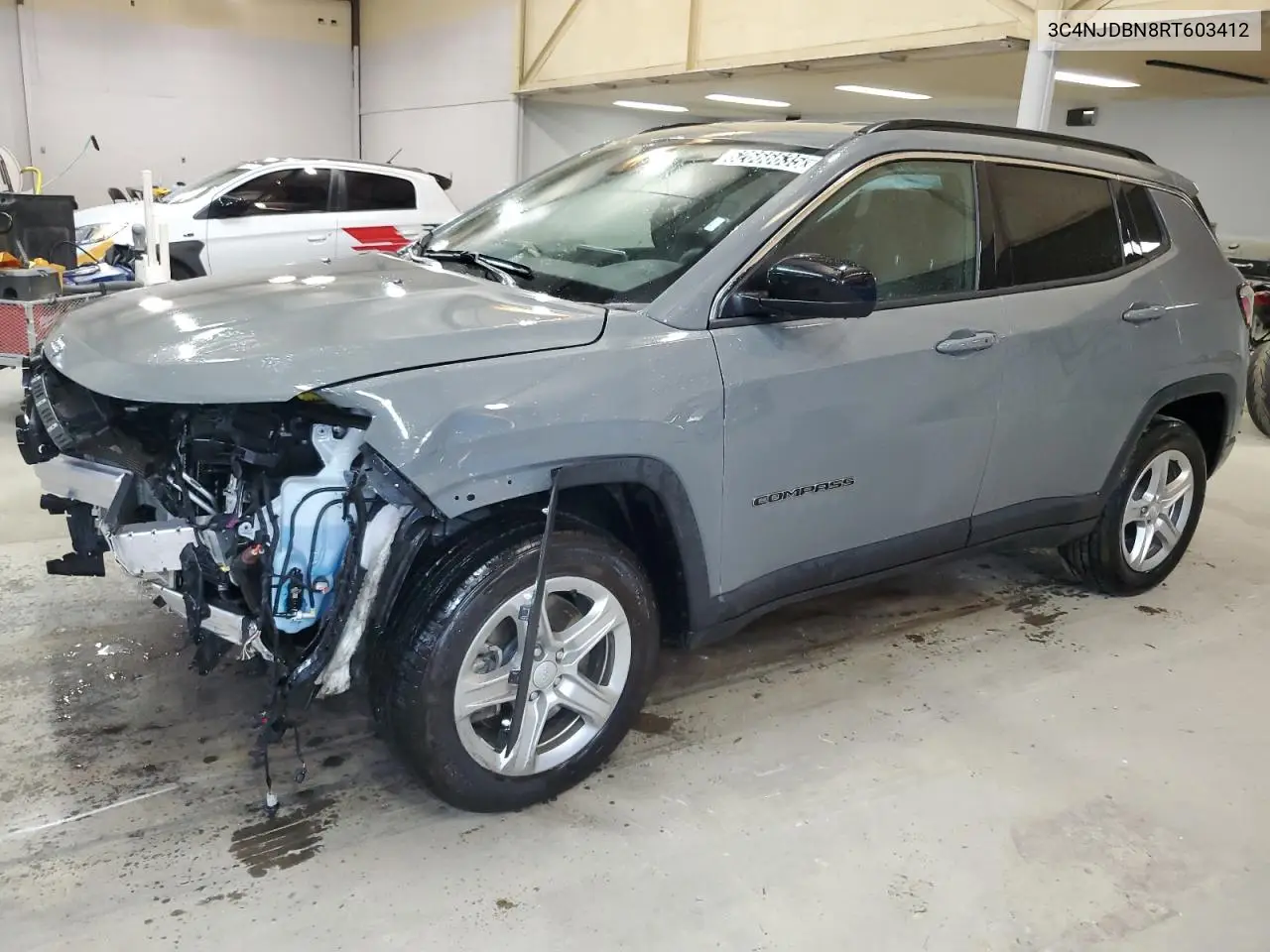 2024 Jeep Compass Latitude VIN: 3C4NJDBN8RT603412 Lot: 62666635
