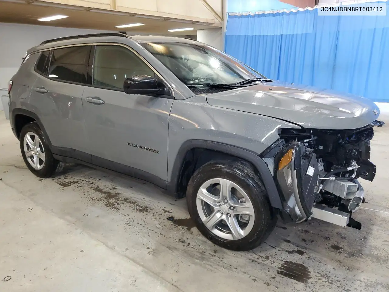 2024 Jeep Compass Latitude VIN: 3C4NJDBN8RT603412 Lot: 62666635