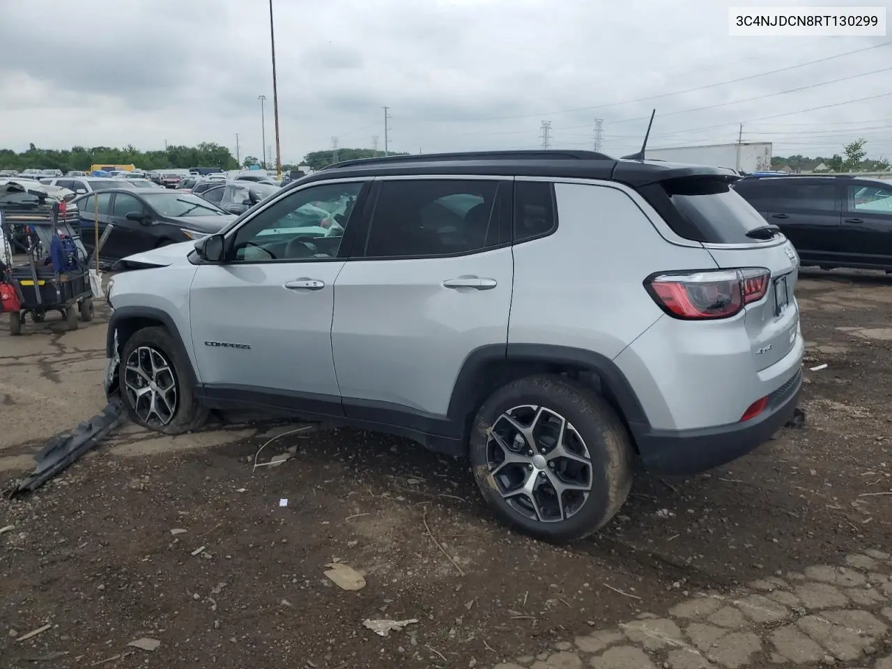 2024 Jeep Compass Limited VIN: 3C4NJDCN8RT130299 Lot: 62995625