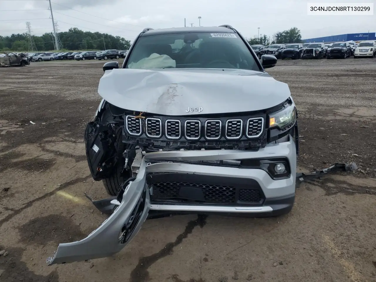 2024 Jeep Compass Limited VIN: 3C4NJDCN8RT130299 Lot: 62995625