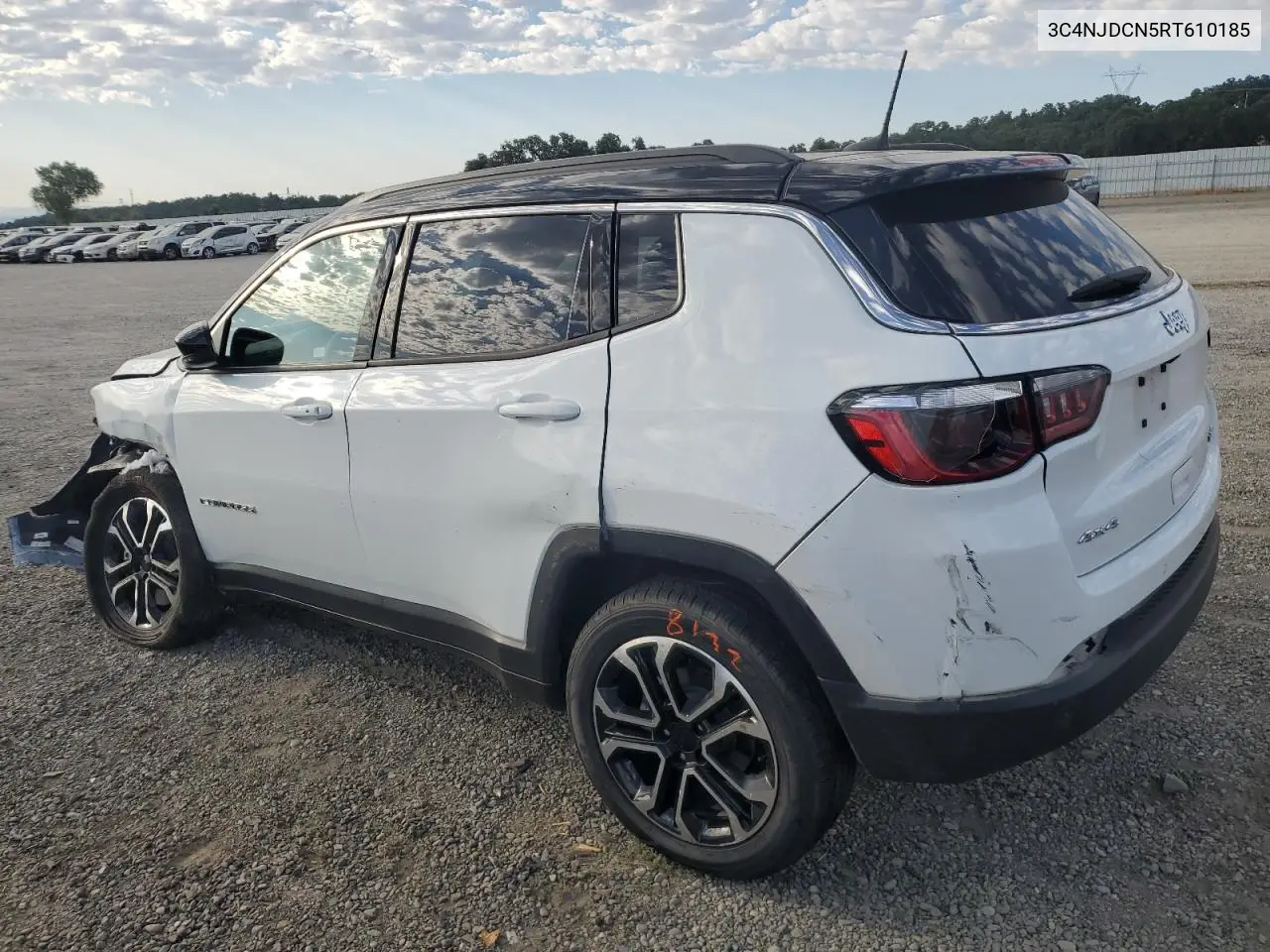 2024 Jeep Compass Limited VIN: 3C4NJDCN5RT610185 Lot: 63049105