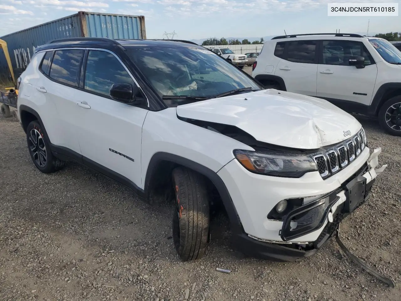 2024 Jeep Compass Limited VIN: 3C4NJDCN5RT610185 Lot: 63049105