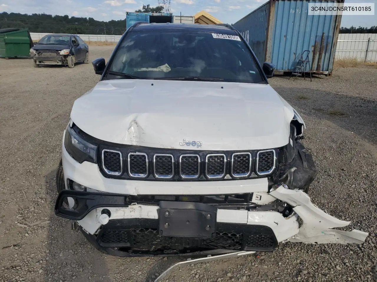2024 Jeep Compass Limited VIN: 3C4NJDCN5RT610185 Lot: 63049105