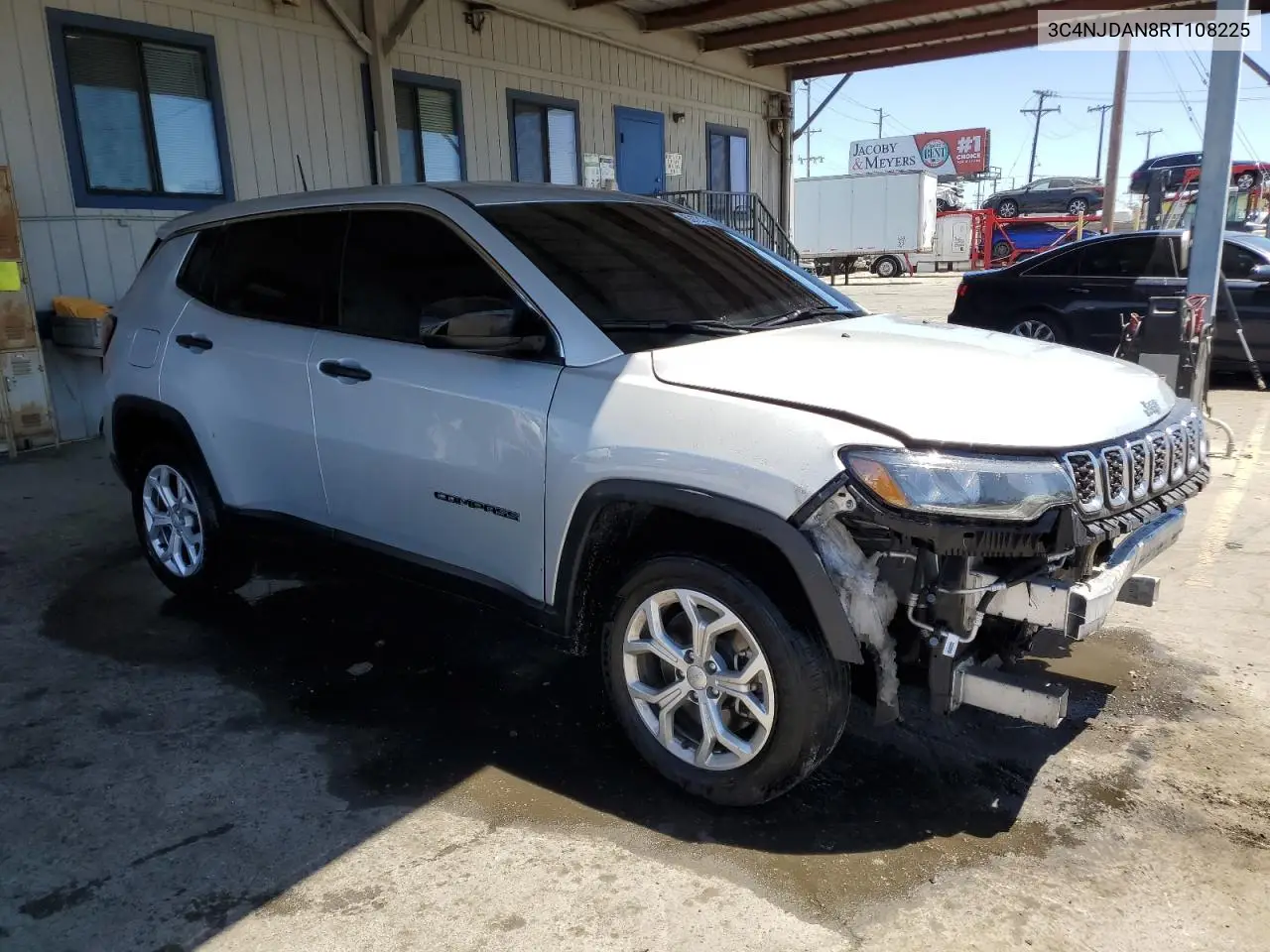2024 Jeep Compass Sport VIN: 3C4NJDAN8RT108225 Lot: 63114215