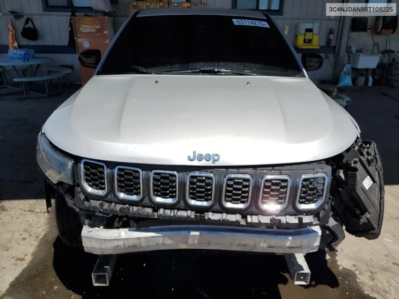 2024 Jeep Compass Sport VIN: 3C4NJDAN8RT108225 Lot: 63114215