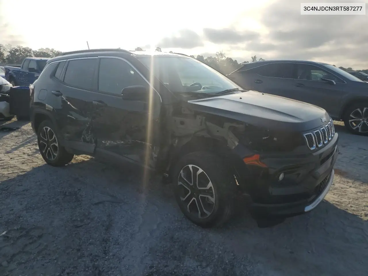 2024 Jeep Compass Limited VIN: 3C4NJDCN3RT587277 Lot: 63550625