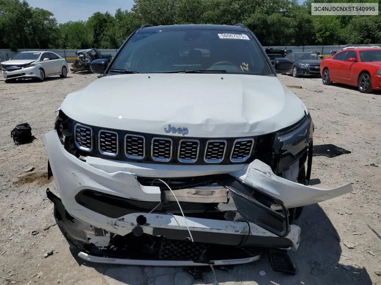 2025 Jeep Compass Limited VIN: 3C4NJDCNXST540995 Lot: 56967575