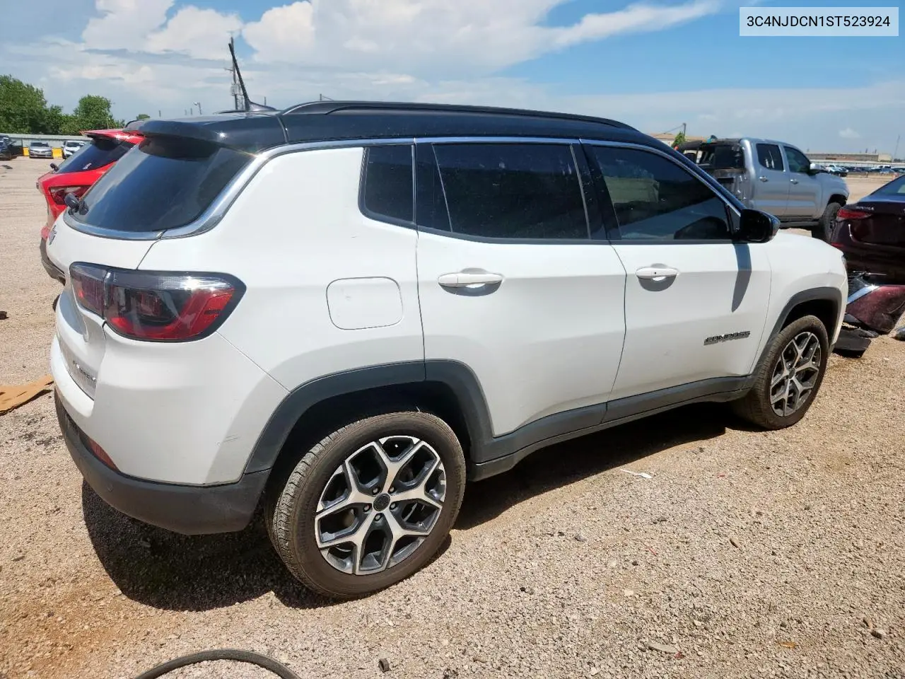 2025 Jeep Compass Limited VIN: 3C4NJDCN1ST523924 Lot: 63742705