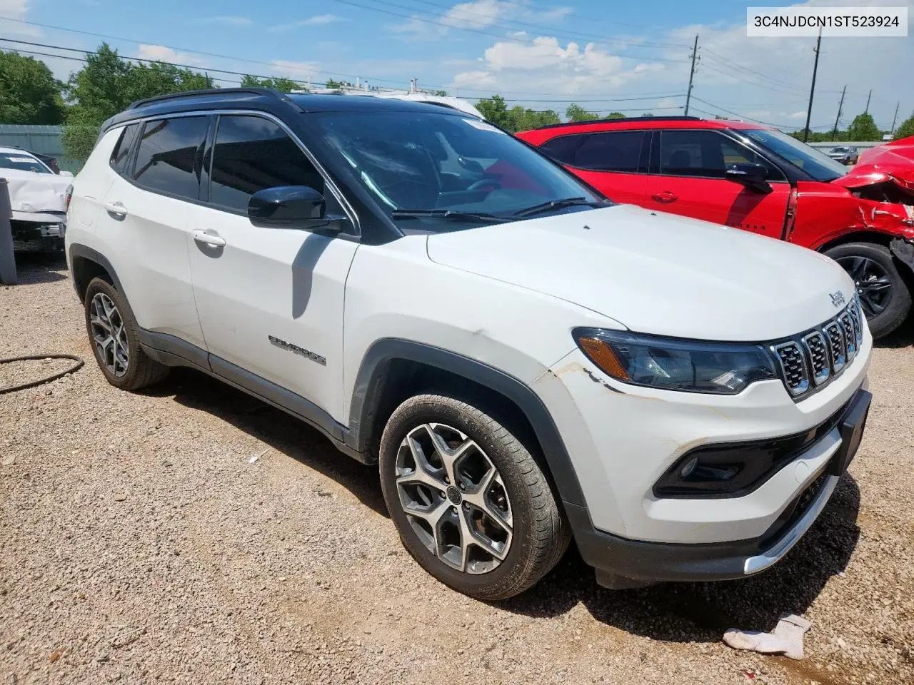 2025 Jeep Compass Limited VIN: 3C4NJDCN1ST523924 Lot: 63742705