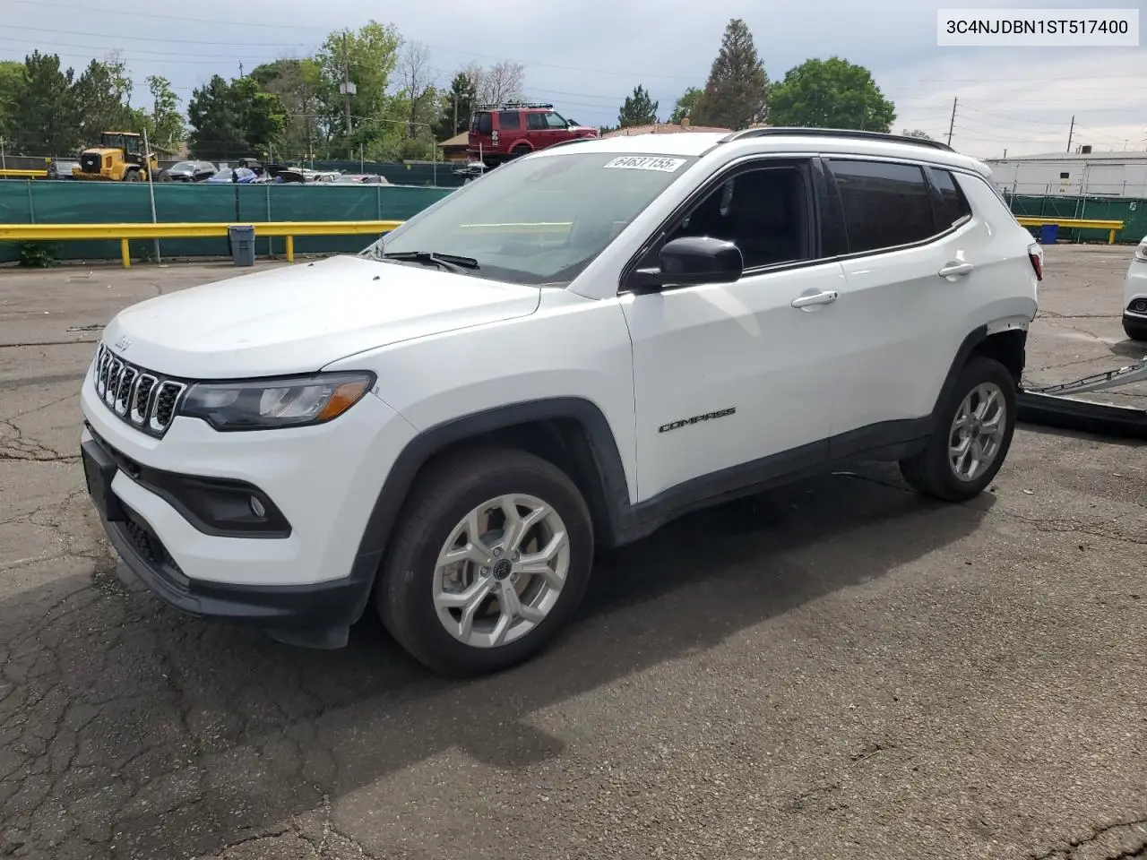 2025 Jeep Compass Latitude VIN: 3C4NJDBN1ST517400 Lot: 64637155