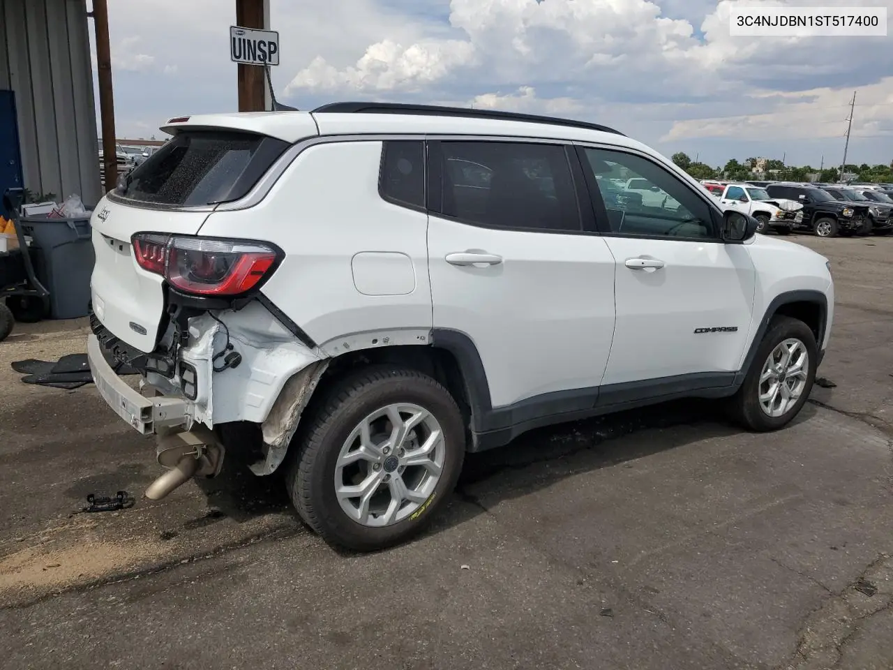 2025 Jeep Compass Latitude VIN: 3C4NJDBN1ST517400 Lot: 64637155