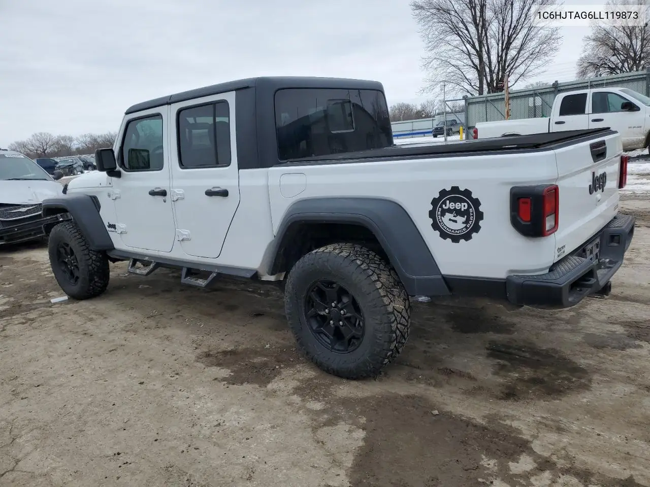 2020 Jeep Gladiator Sport VIN: 1C6HJTAG6LL119873 Lot: 46231195