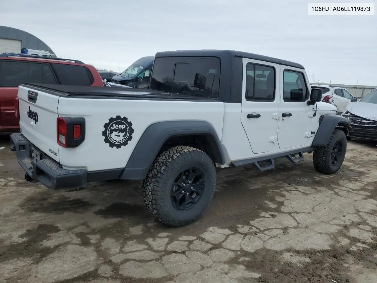 2020 Jeep Gladiator Sport VIN: 1C6HJTAG6LL119873 Lot: 46231195