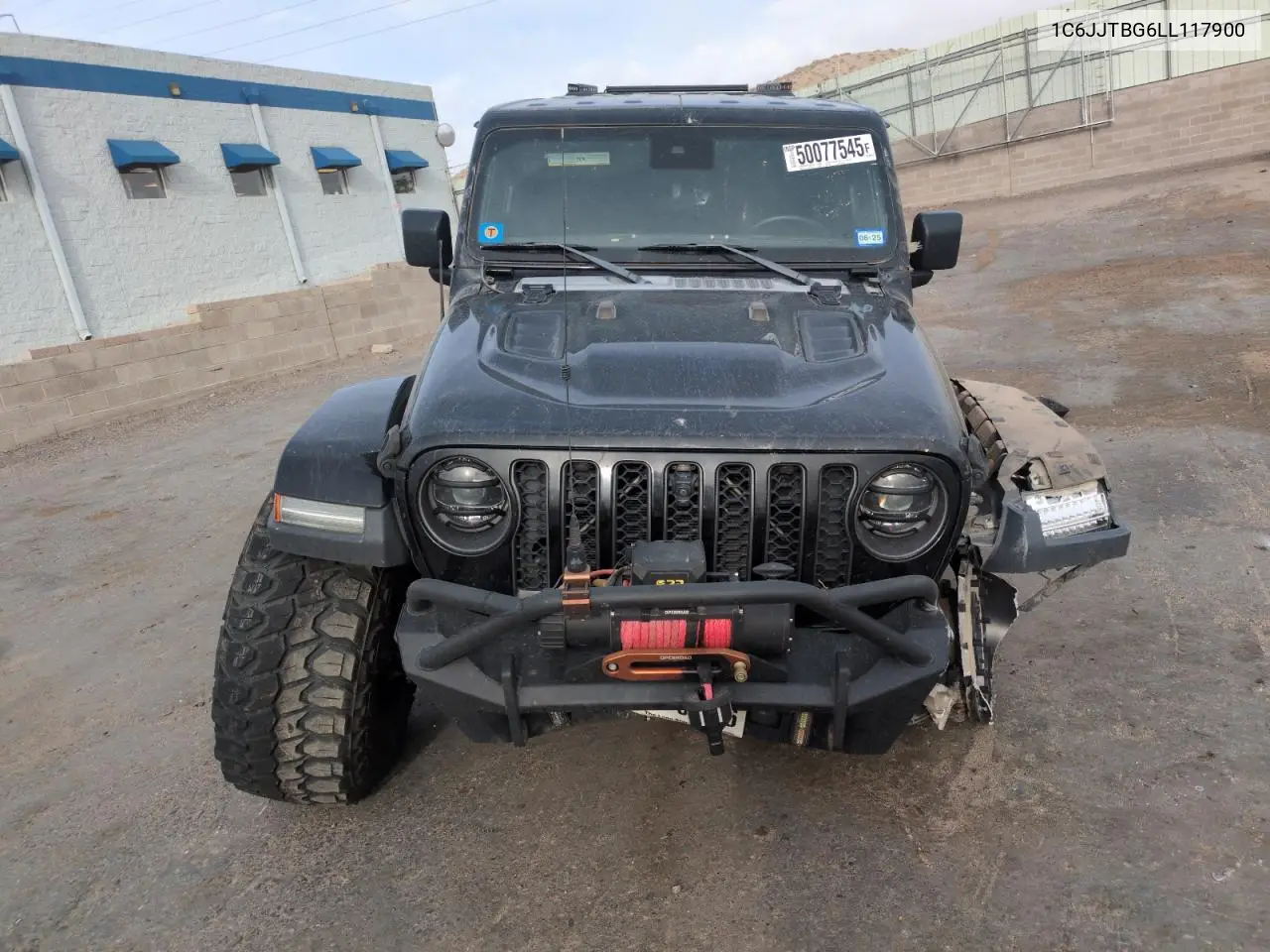 2020 Jeep Gladiator Rubicon VIN: 1C6JJTBG6LL117900 Lot: 50077545