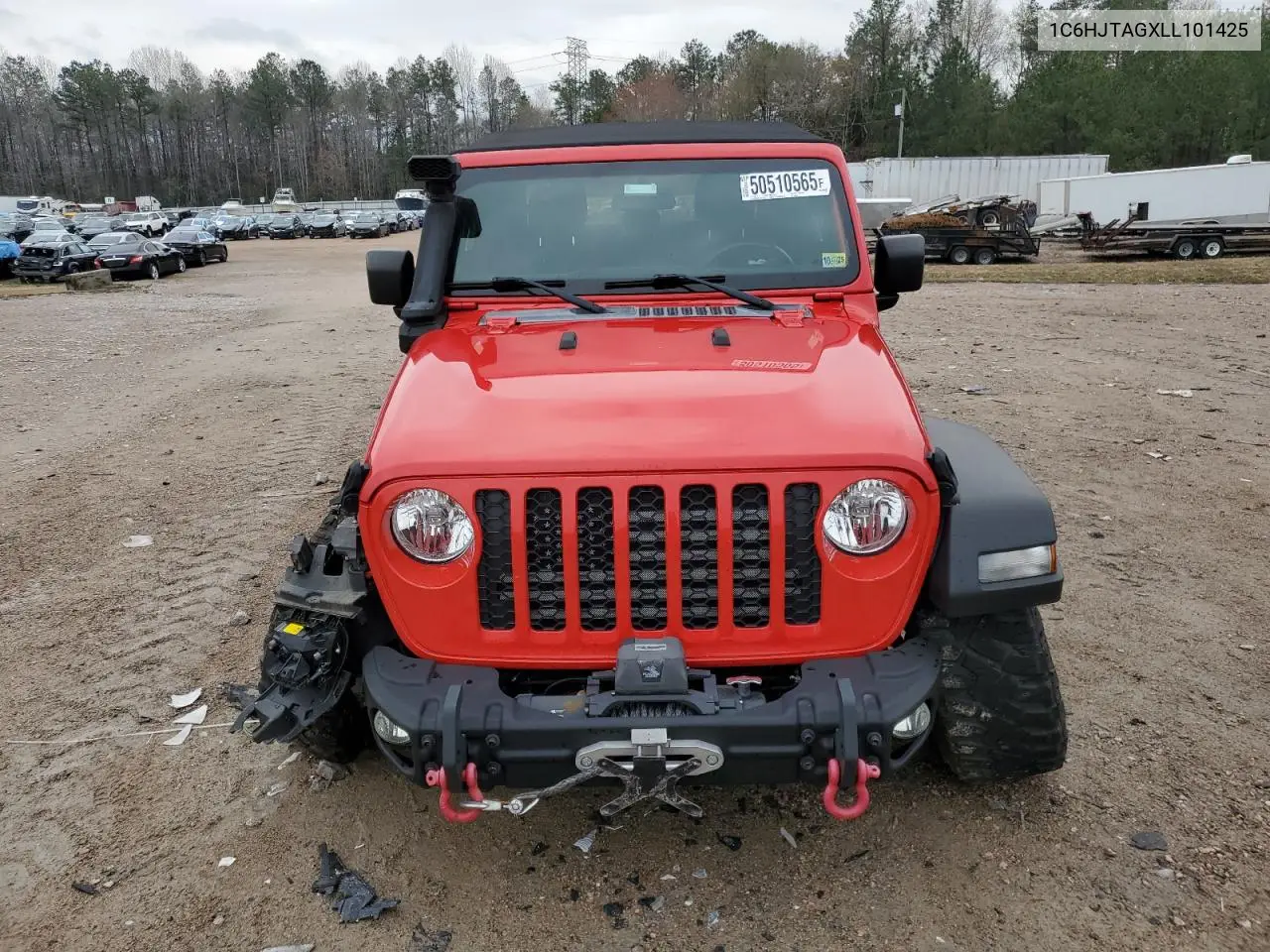 2020 Jeep Gladiator Sport VIN: 1C6HJTAGXLL101425 Lot: 50510565