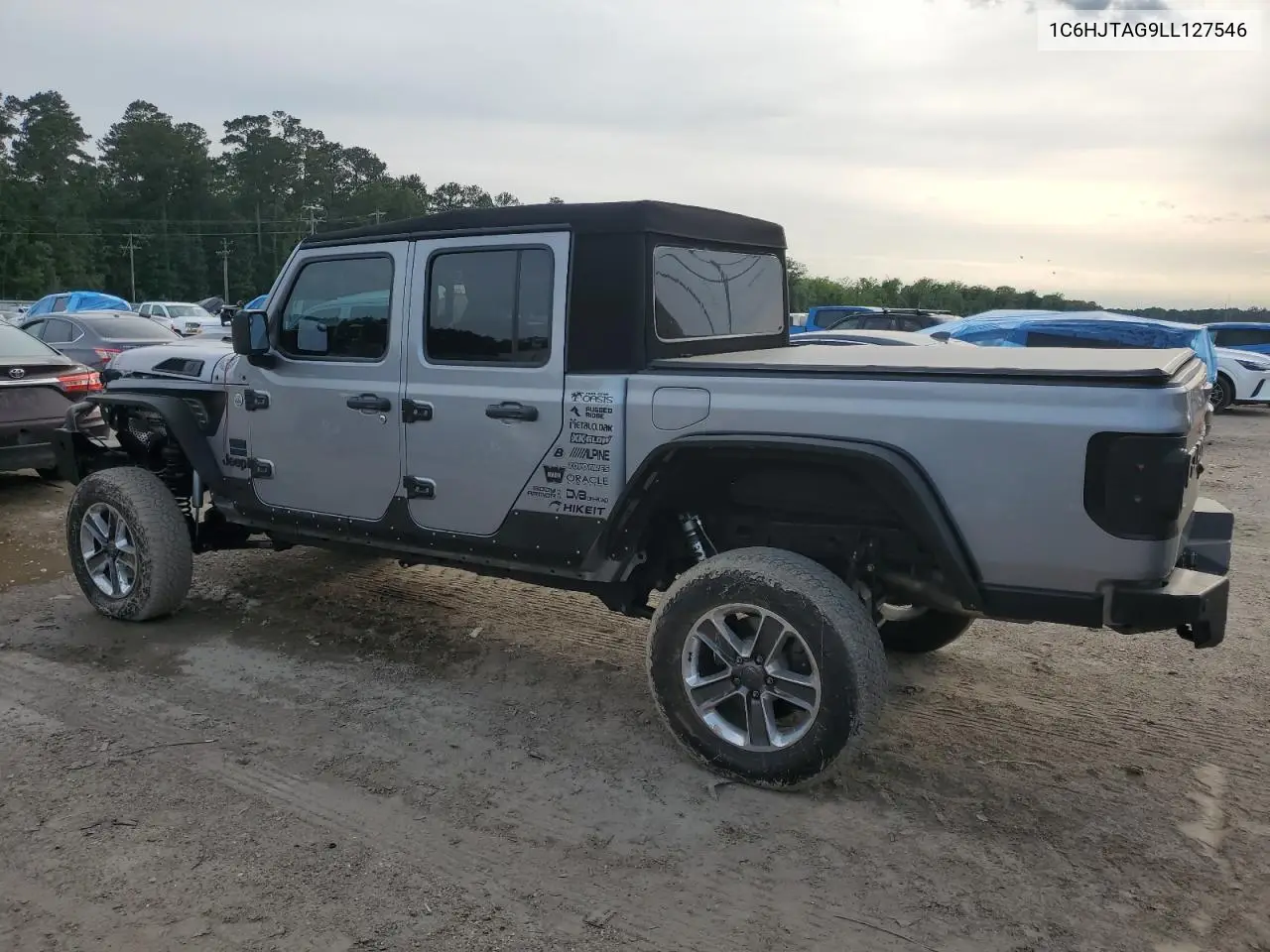 2020 Jeep Gladiator Sport VIN: 1C6HJTAG9LL127546 Lot: 54955945