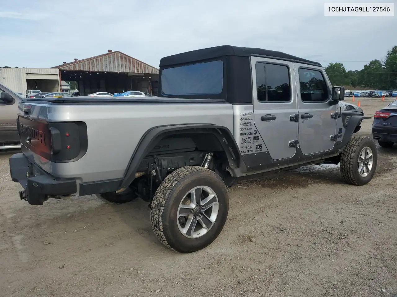 2020 Jeep Gladiator Sport VIN: 1C6HJTAG9LL127546 Lot: 54955945