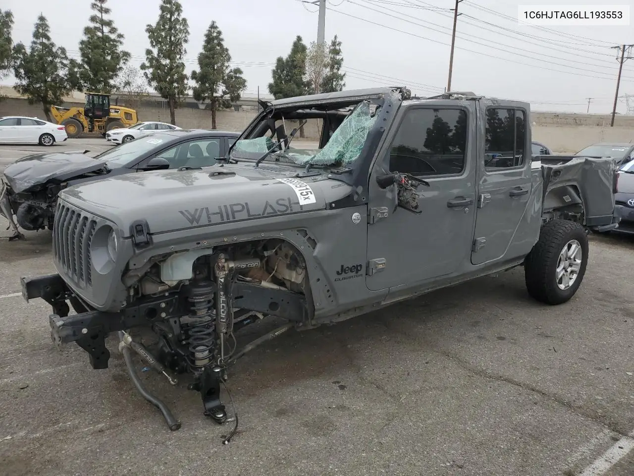 2020 Jeep Gladiator Sport VIN: 1C6HJTAG6LL193553 Lot: 55638915
