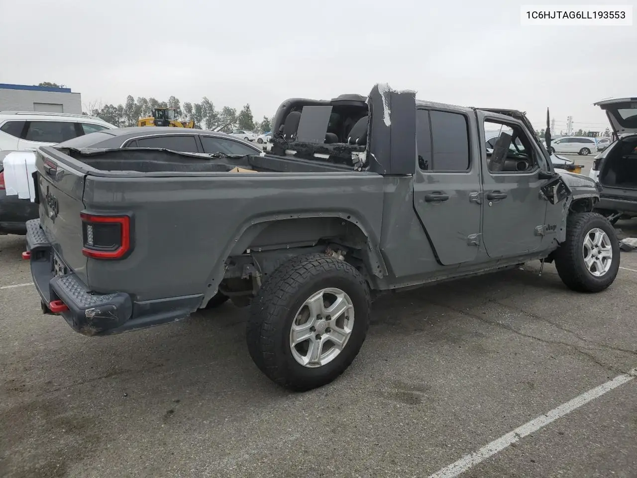 2020 Jeep Gladiator Sport VIN: 1C6HJTAG6LL193553 Lot: 55638915