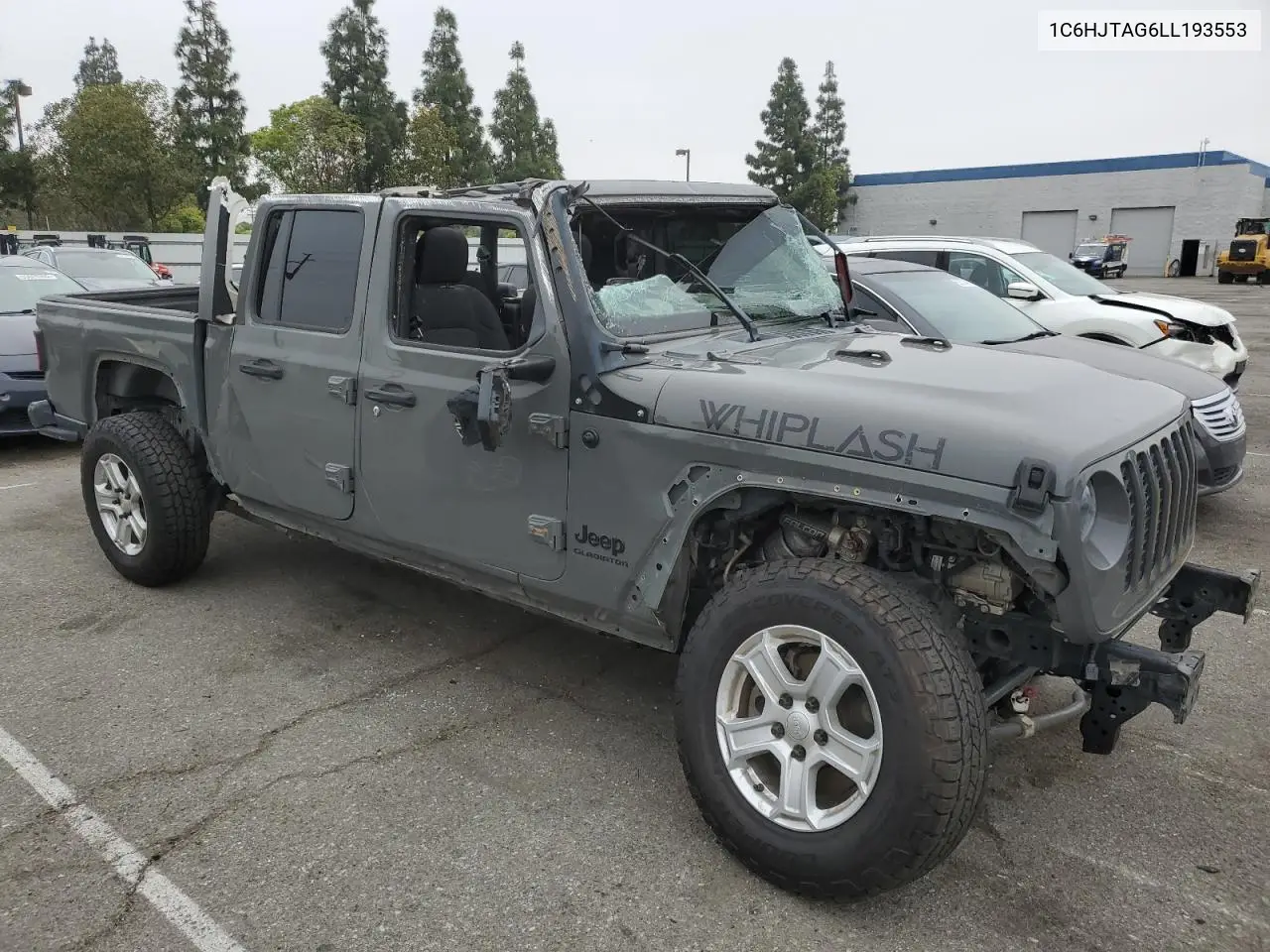 2020 Jeep Gladiator Sport VIN: 1C6HJTAG6LL193553 Lot: 55638915