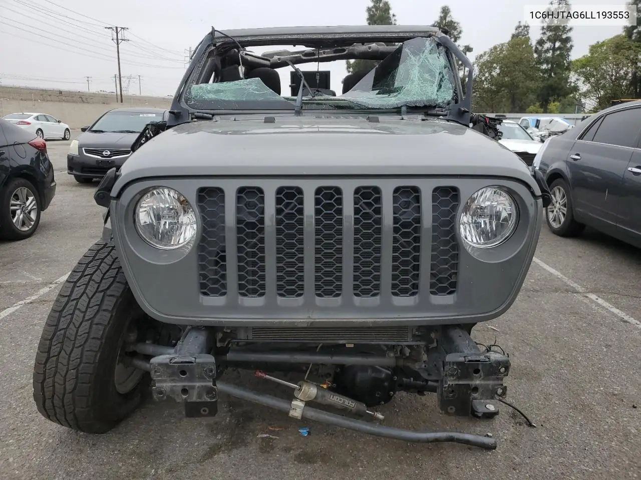 2020 Jeep Gladiator Sport VIN: 1C6HJTAG6LL193553 Lot: 55638915