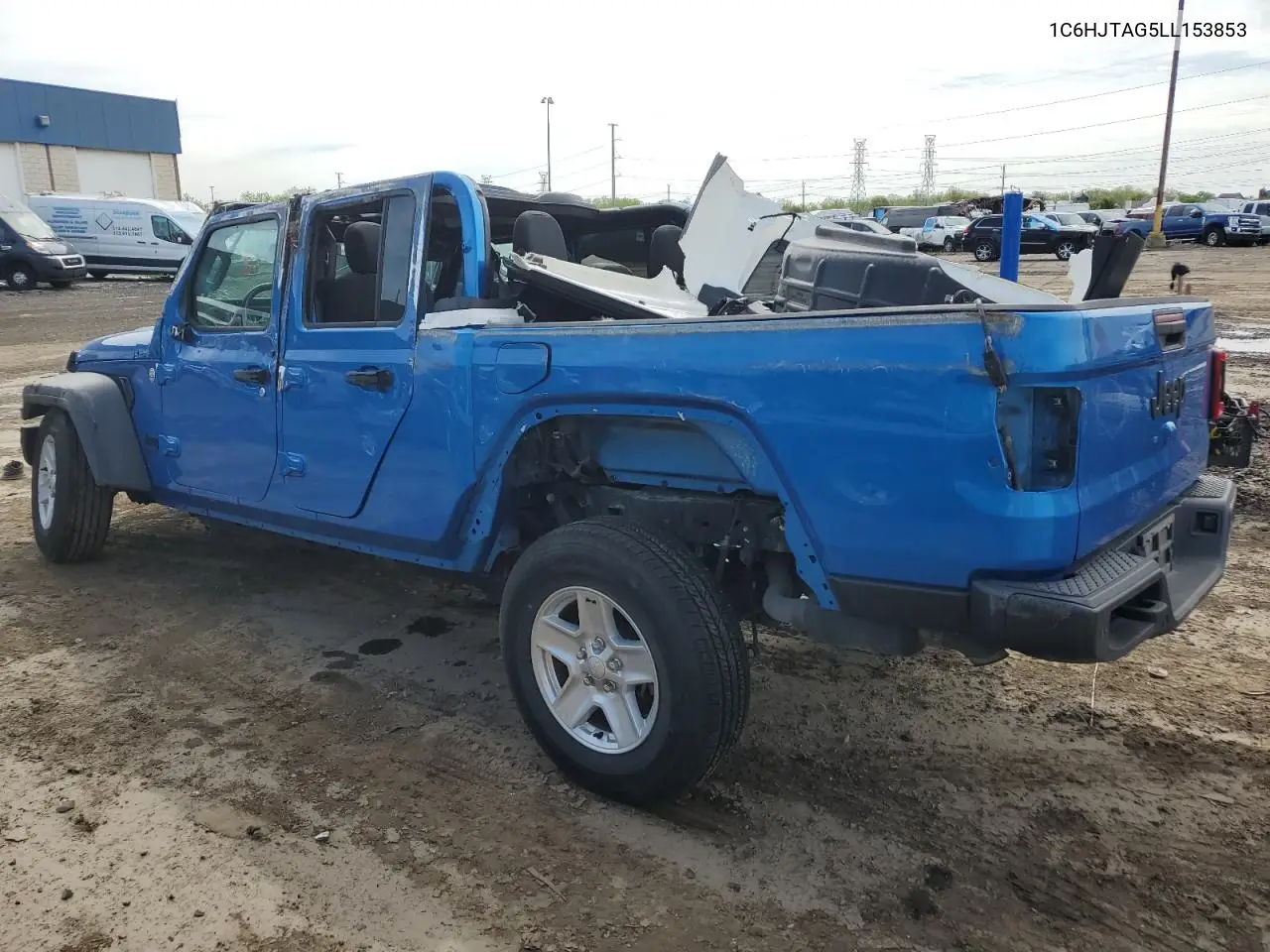 2020 Jeep Gladiator Sport VIN: 1C6HJTAG5LL153853 Lot: 56023925