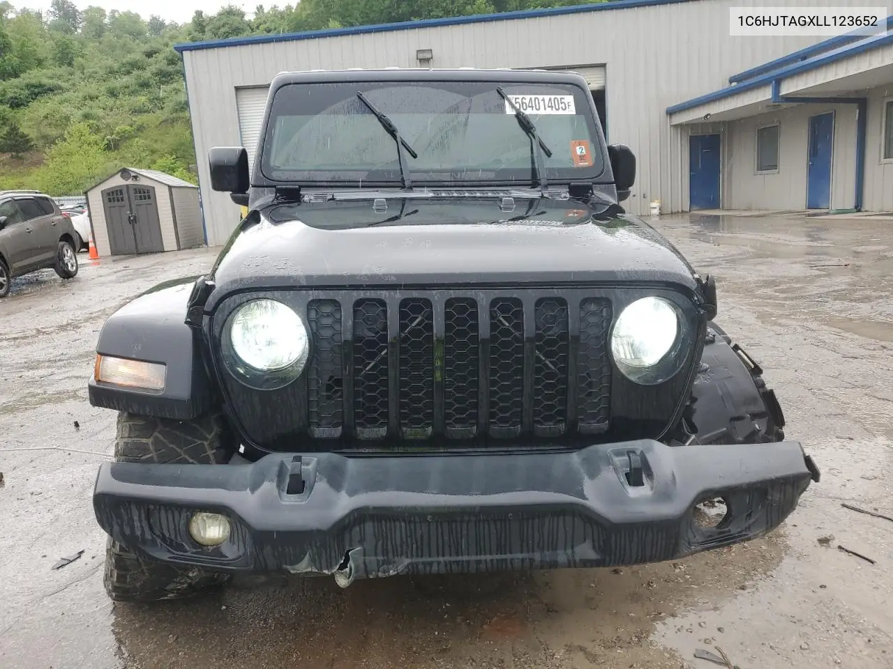 2020 Jeep Gladiator Sport VIN: 1C6HJTAGXLL123652 Lot: 56401405