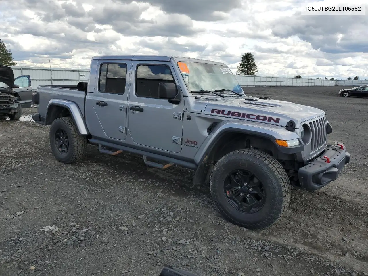 2020 Jeep Gladiator Rubicon VIN: 1C6JJTBG2LL105582 Lot: 56404465