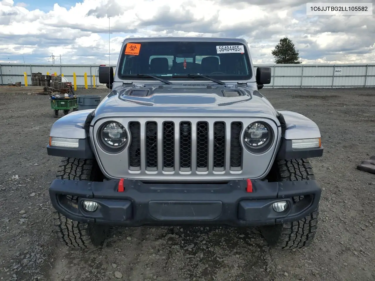2020 Jeep Gladiator Rubicon VIN: 1C6JJTBG2LL105582 Lot: 56404465