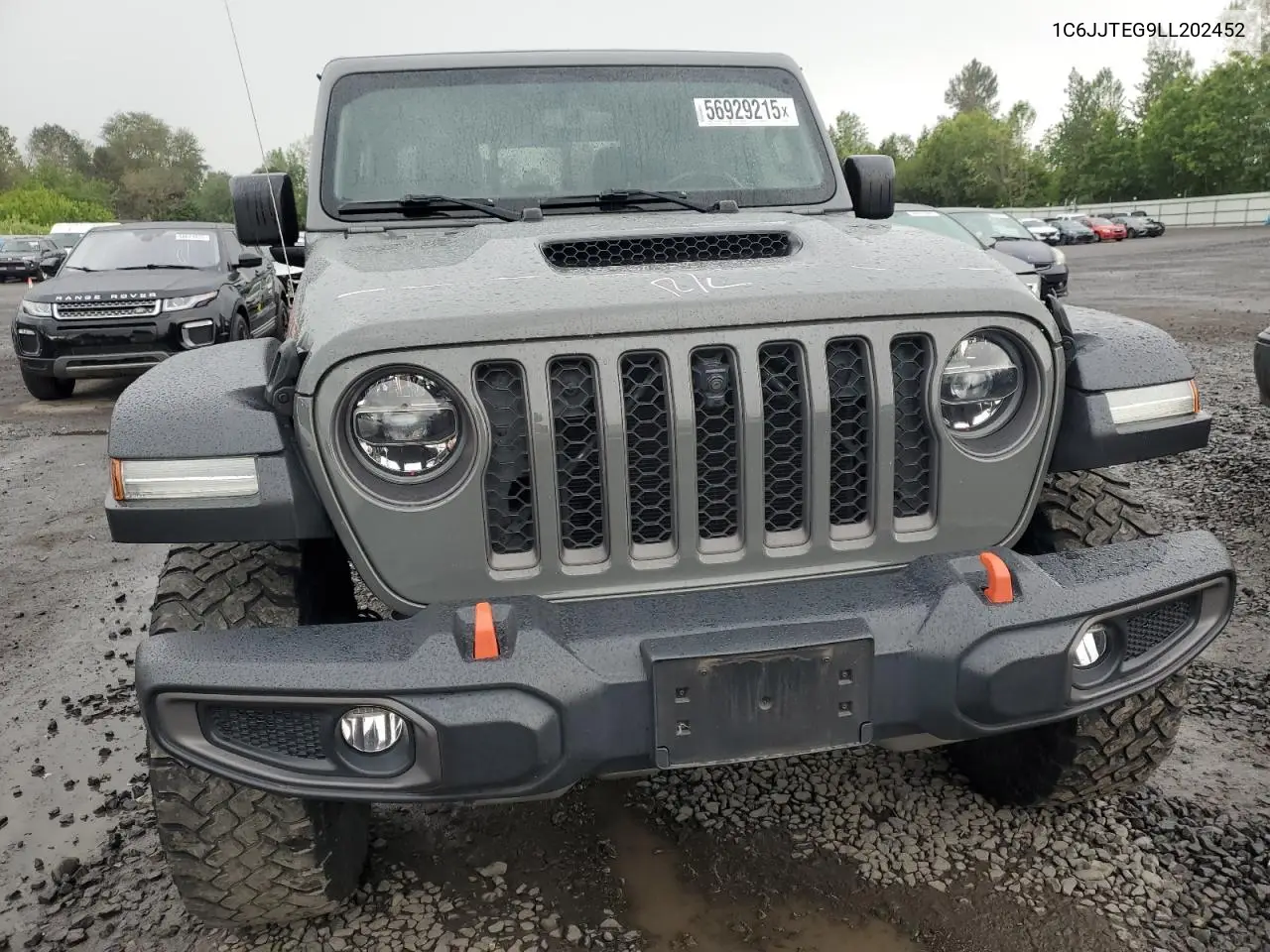 2020 Jeep Gladiator Mojave VIN: 1C6JJTEG9LL202452 Lot: 56929215