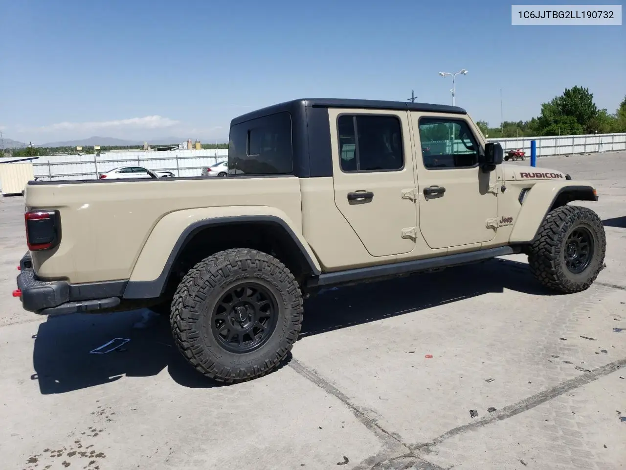 2020 Jeep Gladiator Rubicon VIN: 1C6JJTBG2LL190732 Lot: 57100115