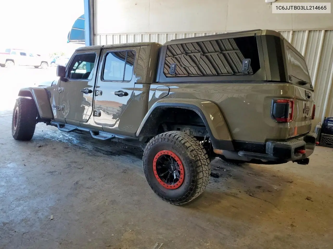 2020 Jeep Gladiator Rubicon VIN: 1C6JJTBG3LL214665 Lot: 59938765