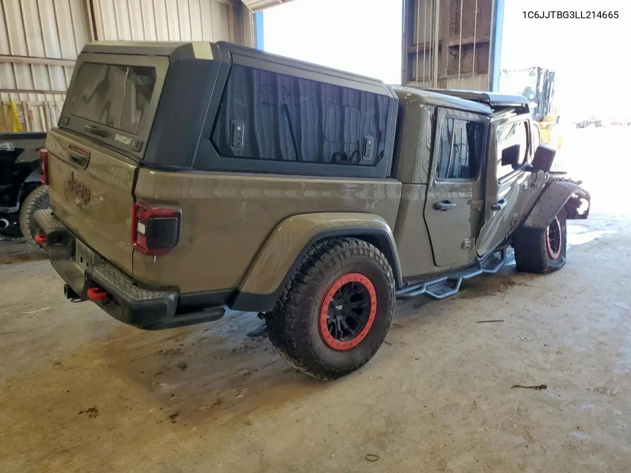 2020 Jeep Gladiator Rubicon VIN: 1C6JJTBG3LL214665 Lot: 59938765